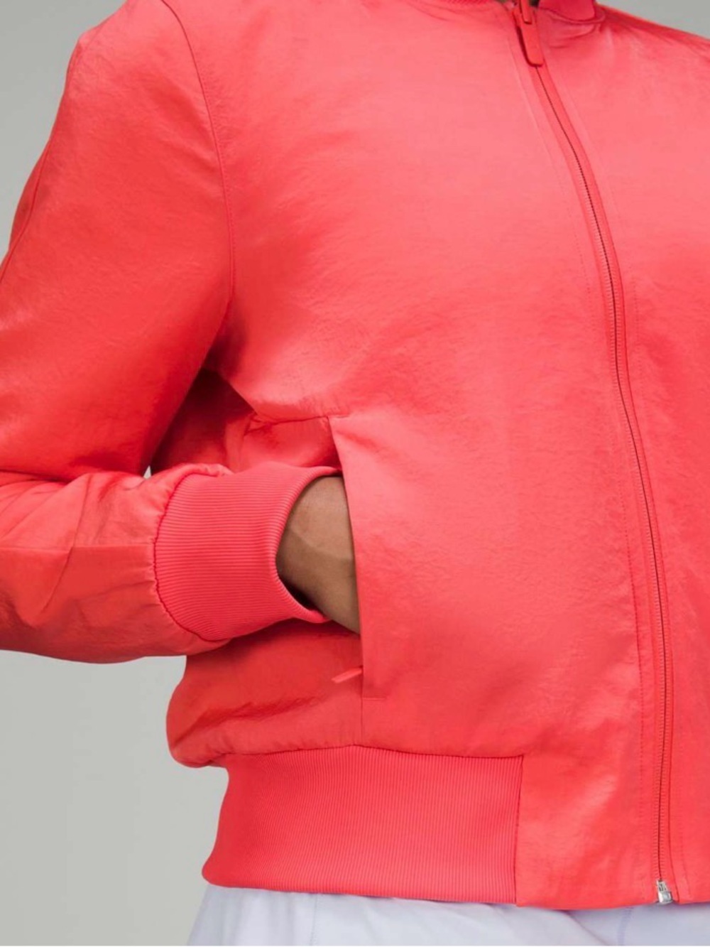 Like New Lululemon bomber jacket - Picture 2 of 8